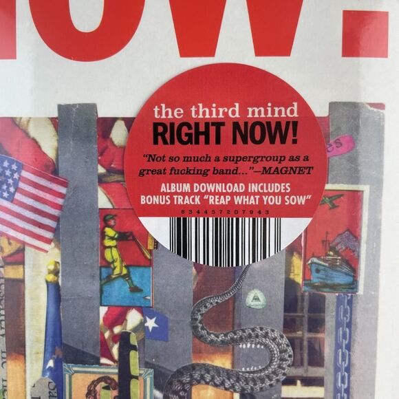 The Third Mind – Right Now! – Vinyl, LP, Yep Roc Records, 2025 NEW Psych Rock - Picture 2 of 3